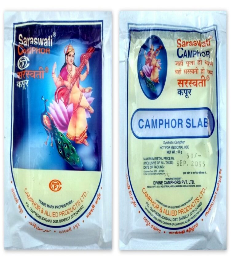 Desi Original Raw Camphor Saraswati Kapoor Kapur For Puja Or Havan 800 ...