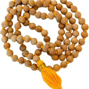 Original Rosary White Tulsi Mala 108+1 Beads