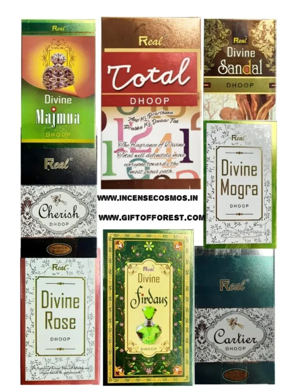 Real Divine Wet Dhoop Batti amazing pack of 8 fragrance