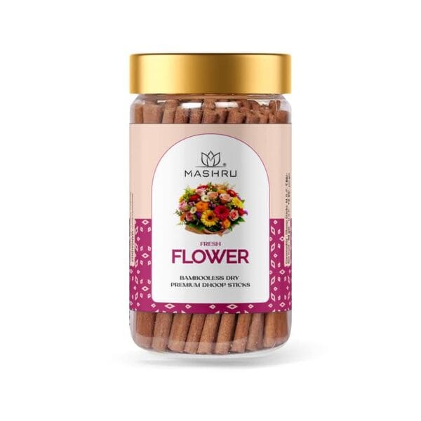 Mashru Dry Dhoop Sticks Flower